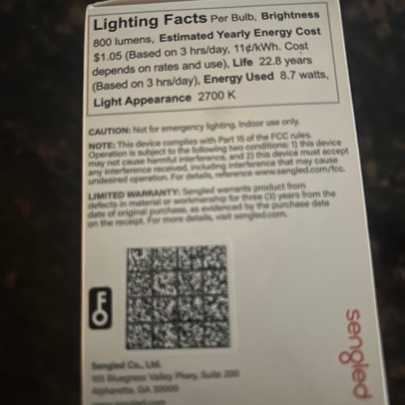 2 Smart Light Bulb Sengled Smarthome Alexa Bluetooth Voice Control Remote Access - Picture 11 of 12